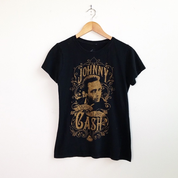 Zion Rootswear Tops - Zion Rootswear : Johnny Cash T-Shirt